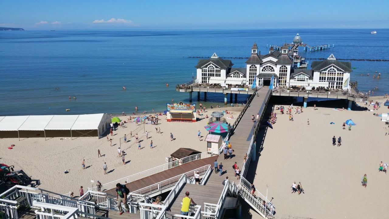 Residenz Seeblick, Fewo 10 Mit Balkon Und Ostseeblick Sellin  外观 照片